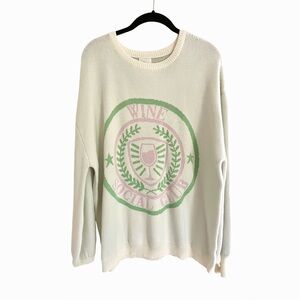 Vici | NWOT Wine Social Club Crewneck Sweater